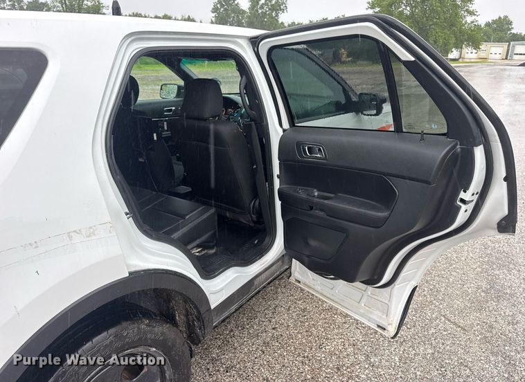 image for item DW3418 2016 Ford Explorer Police Interceptor SUV
