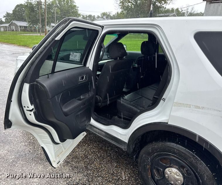 image for item DW3418 2016 Ford Explorer Police Interceptor SUV