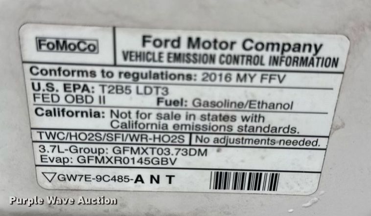 image for item DW3418 2016 Ford Explorer Police Interceptor SUV