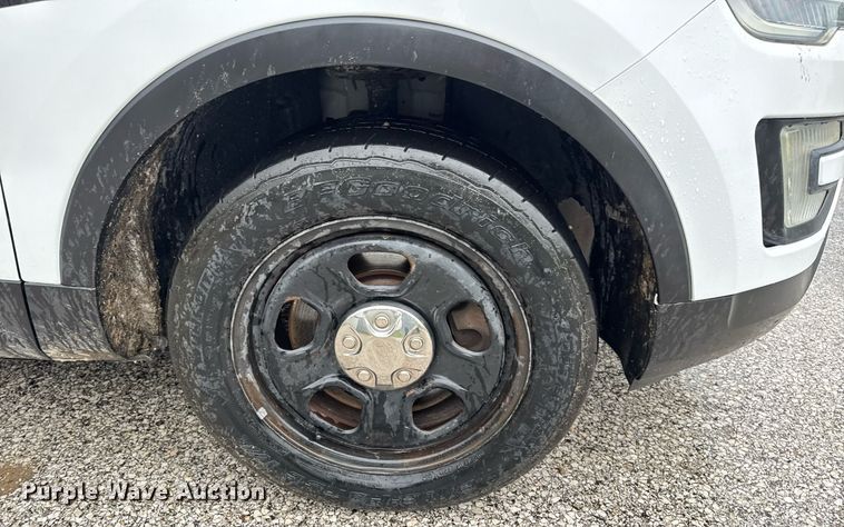 image for item DW3418 2016 Ford Explorer Police Interceptor SUV