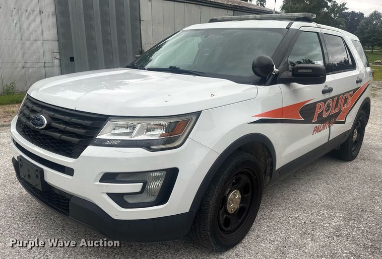 image for item DW3419 2018 Ford Explorer Police Interceptor SUV