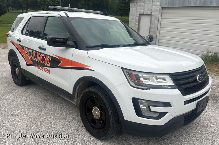 image for item DW3419 2018 Ford Explorer Police Interceptor SUV
