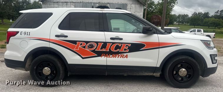 image for item DW3419 2018 Ford Explorer Police Interceptor SUV