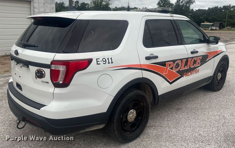 image for item DW3419 2018 Ford Explorer Police Interceptor SUV