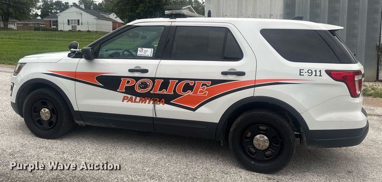 image for item DW3419 2018 Ford Explorer Police Interceptor SUV