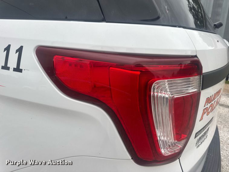 image for item DW3419 2018 Ford Explorer Police Interceptor SUV