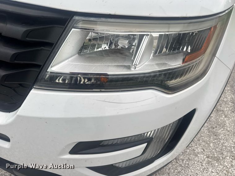 image for item DW3419 2018 Ford Explorer Police Interceptor SUV