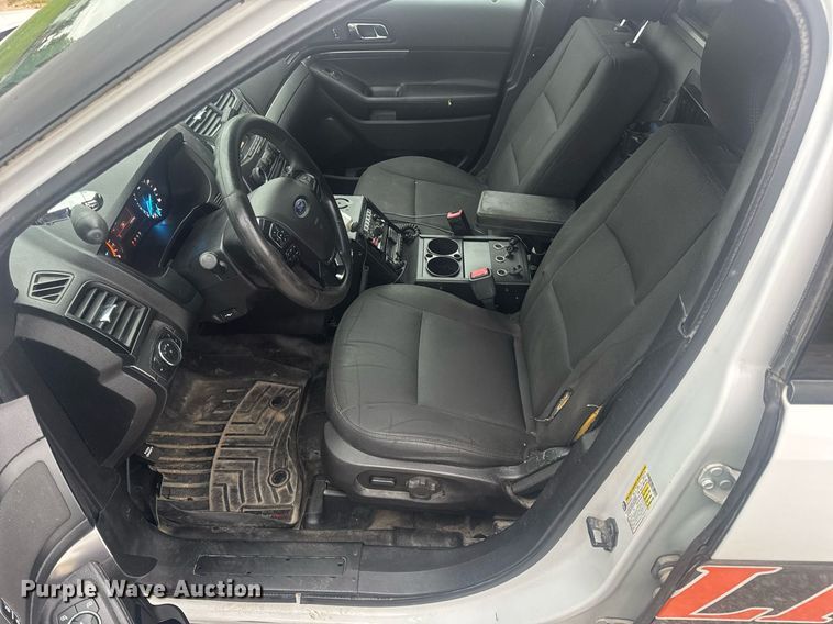 image for item DW3419 2018 Ford Explorer Police Interceptor SUV