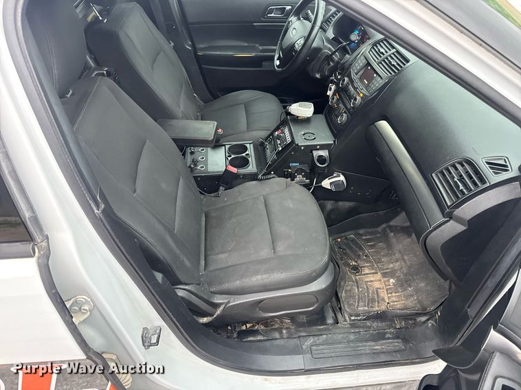 image for item DW3419 2018 Ford Explorer Police Interceptor SUV