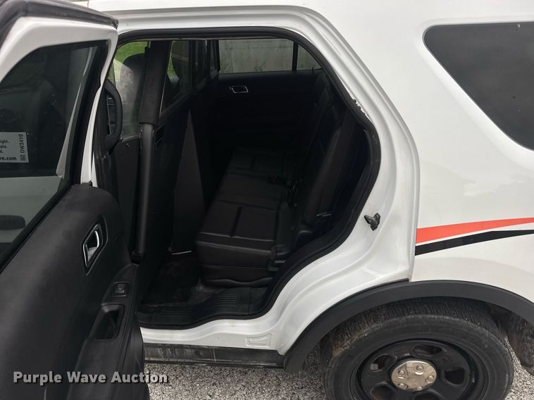 image for item DW3419 2018 Ford Explorer Police Interceptor SUV