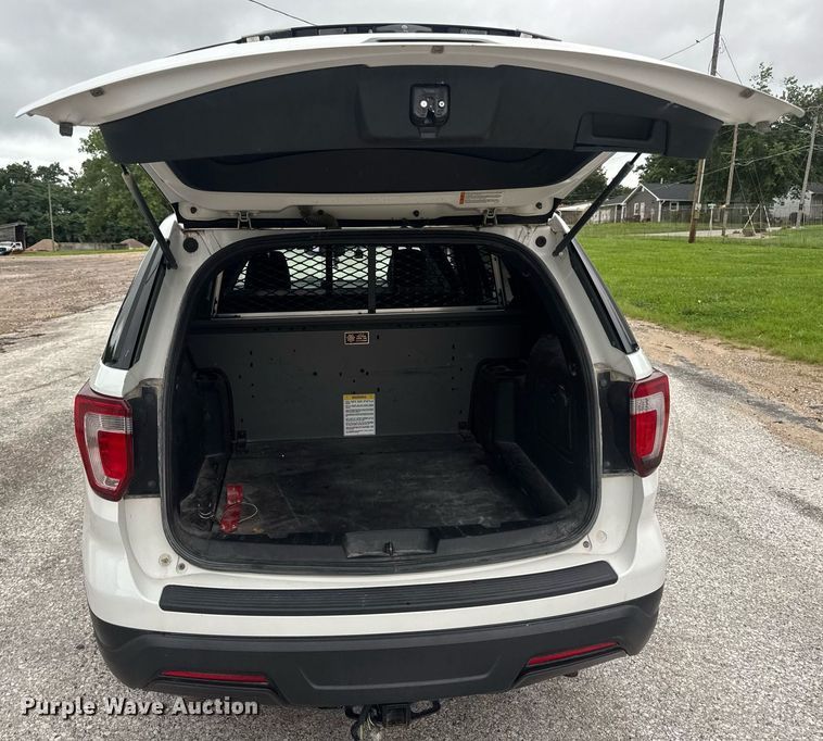 image for item DW3419 2018 Ford Explorer Police Interceptor SUV