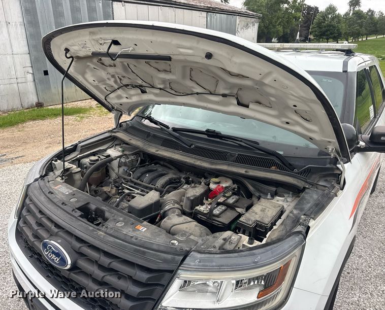 image for item DW3419 2018 Ford Explorer Police Interceptor SUV