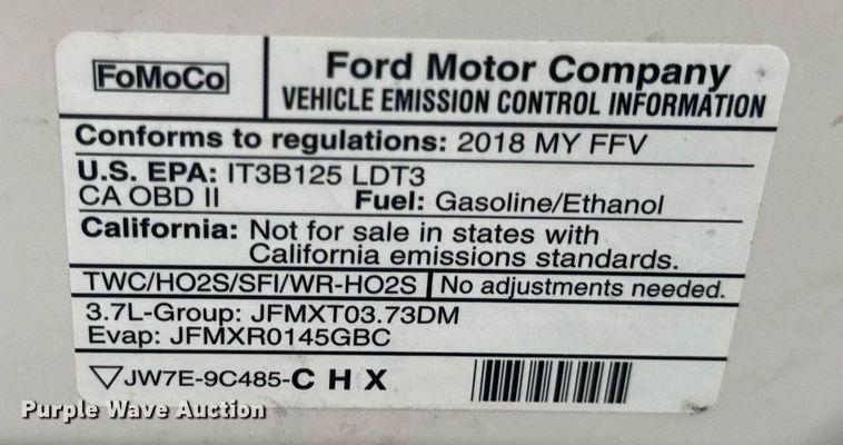 image for item DW3419 2018 Ford Explorer Police Interceptor SUV