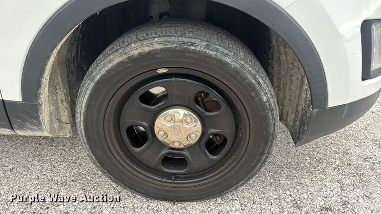 image for item DW3419 2018 Ford Explorer Police Interceptor SUV