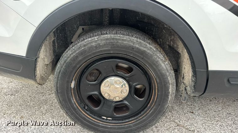 image for item DW3419 2018 Ford Explorer Police Interceptor SUV