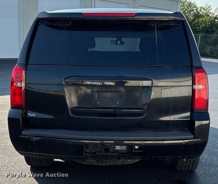 image for item DW7191 2015 Chevrolet Tahoe Police  SUV