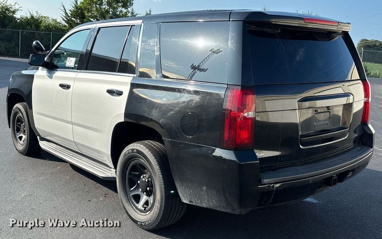 image for item DW7191 2015 Chevrolet Tahoe Police  SUV