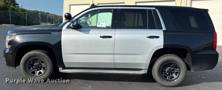 image for item DW7191 2015 Chevrolet Tahoe Police  SUV