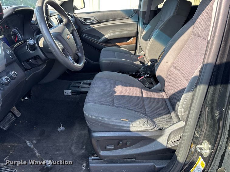 image for item DW7191 2015 Chevrolet Tahoe Police  SUV