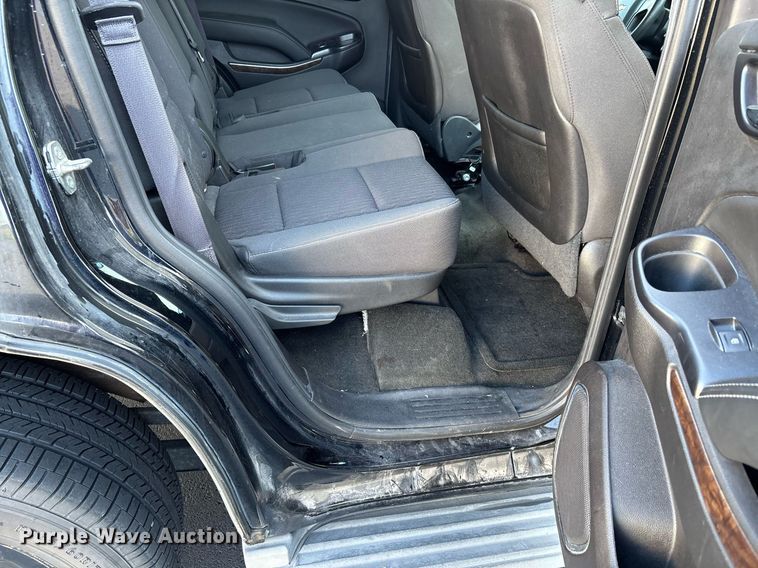 image for item DW7191 2015 Chevrolet Tahoe Police  SUV