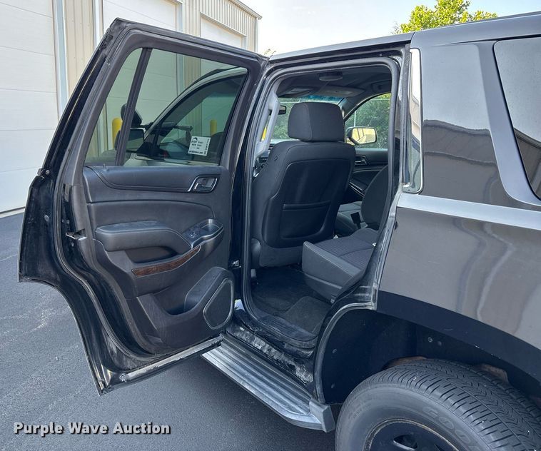 image for item DW7191 2015 Chevrolet Tahoe Police  SUV