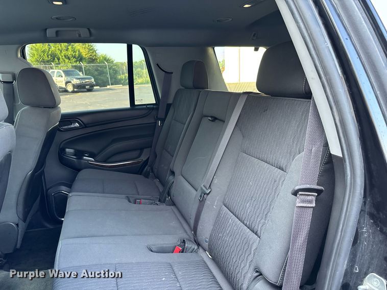 image for item DW7191 2015 Chevrolet Tahoe Police  SUV