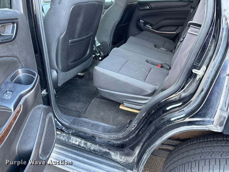 image for item DW7191 2015 Chevrolet Tahoe Police  SUV