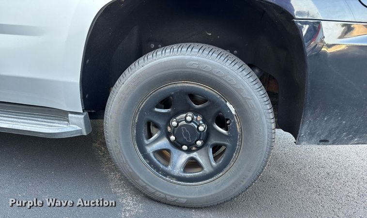 image for item DW7191 2015 Chevrolet Tahoe Police  SUV