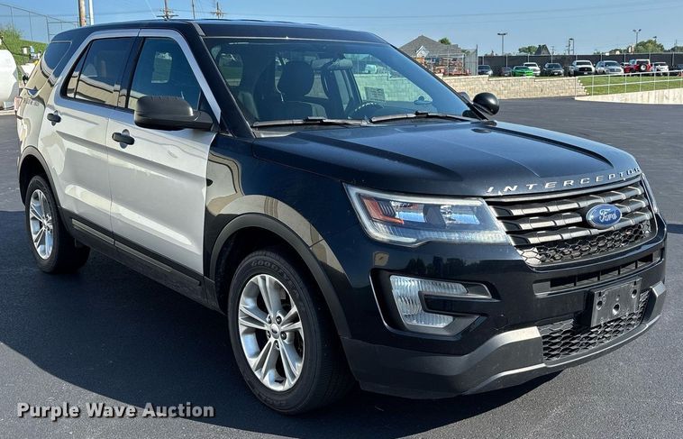 image for item DW7192 2018 Ford Explorer Police Interceptor SUV