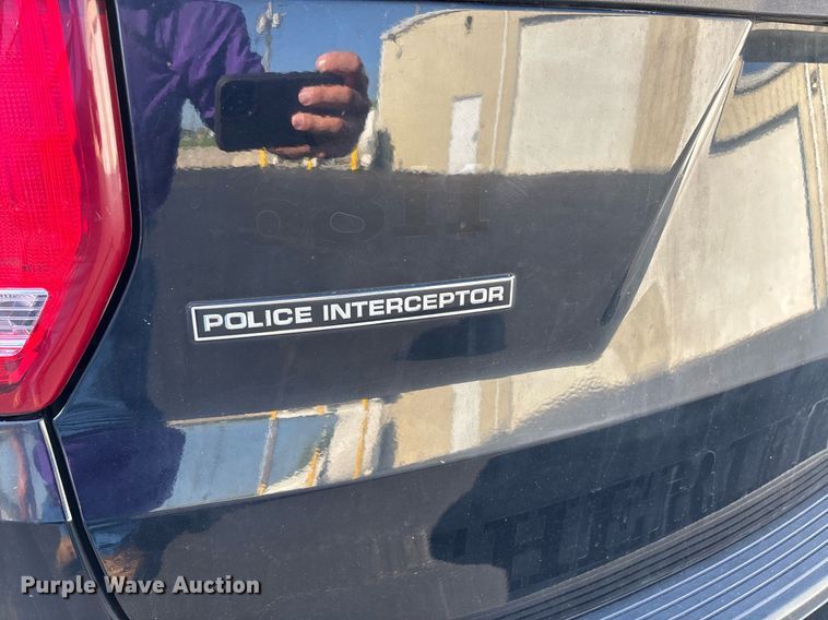 image for item DW7192 2018 Ford Explorer Police Interceptor SUV