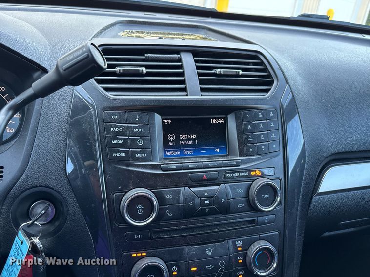 image for item DW7192 2018 Ford Explorer Police Interceptor SUV