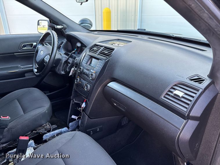 image for item DW7192 2018 Ford Explorer Police Interceptor SUV