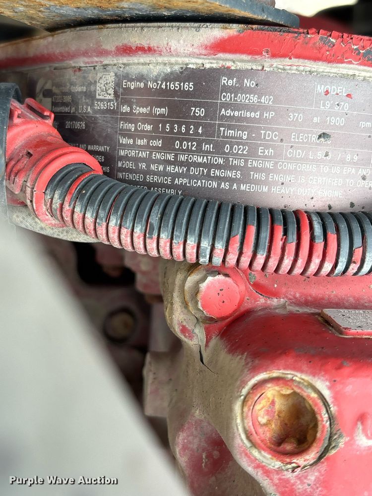 image for item DW7197 2018 Freightliner 108SD dump truck