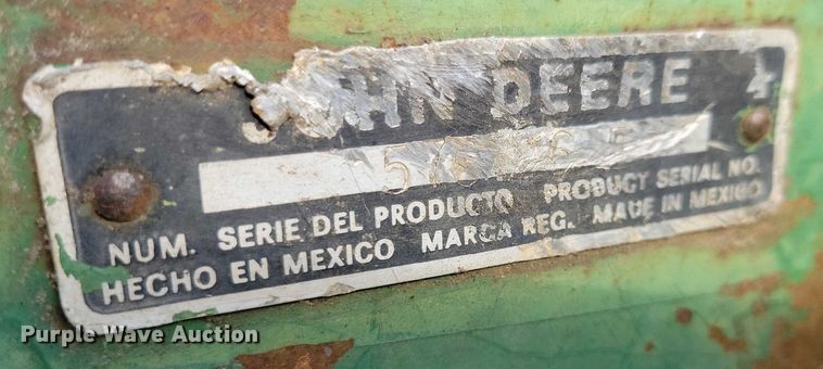 image for item DX7166 John Deere flail mower