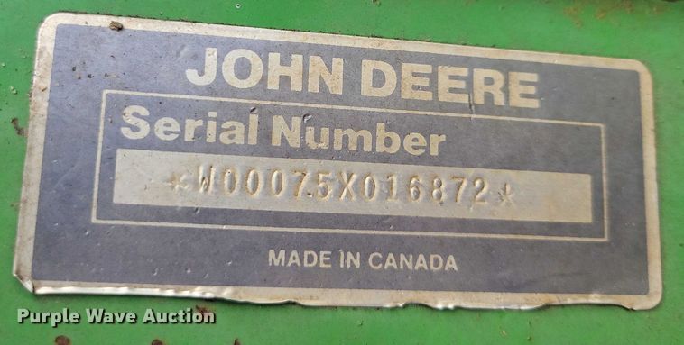 image for item DX7171 1984 John Deere 950 tractor