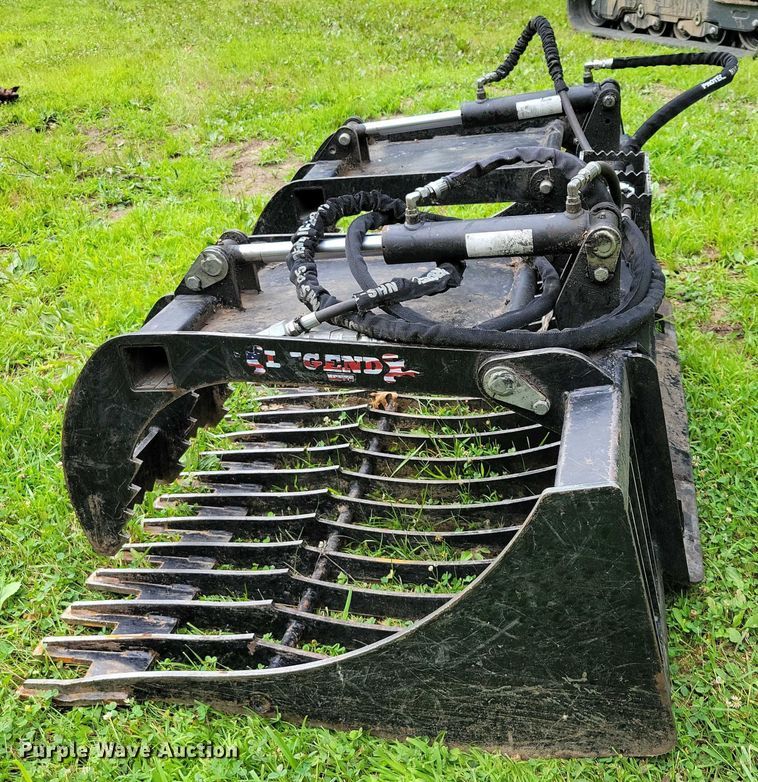 image for item DX7173 Legend skid steer rock grapple bucket