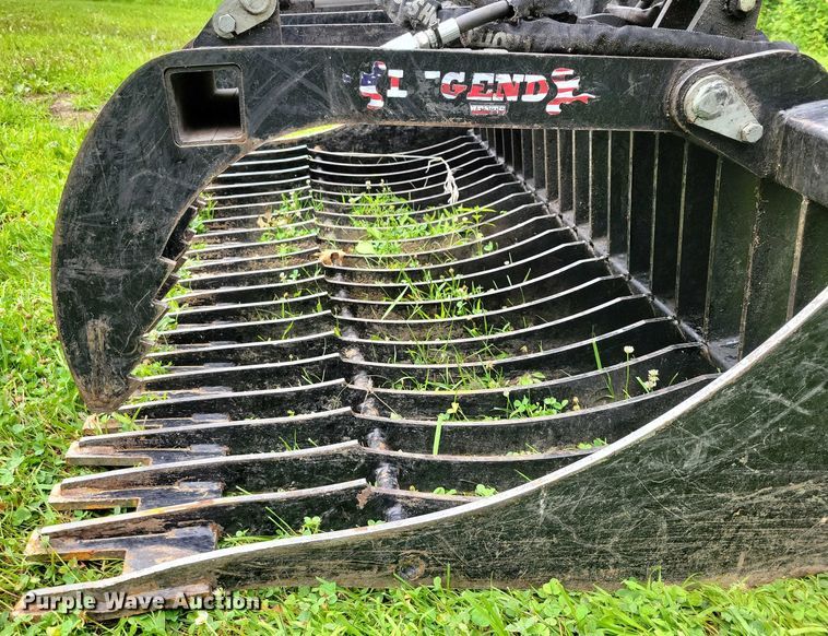 image for item DX7173 Legend skid steer rock grapple bucket