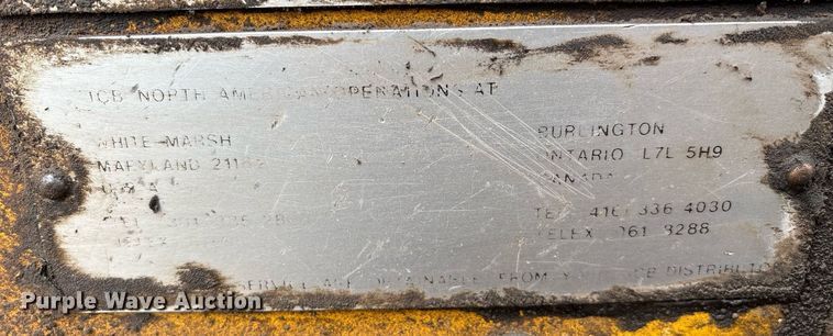 image for item DX8035 JCB 1550B backhoe