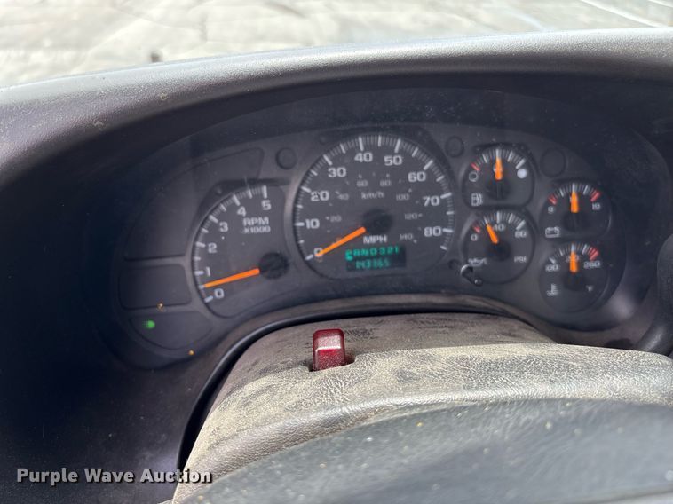 image for item DY0348 2009 Chevrolet C4500 dump flatbed truck