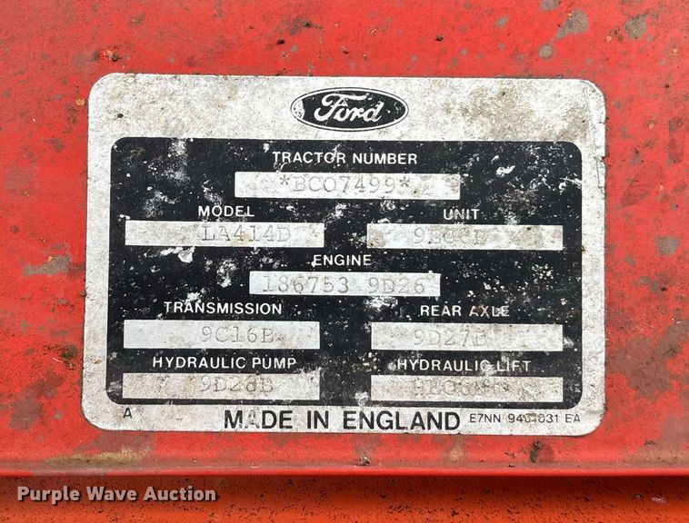image for item DY0365 Ford 5610 tractor