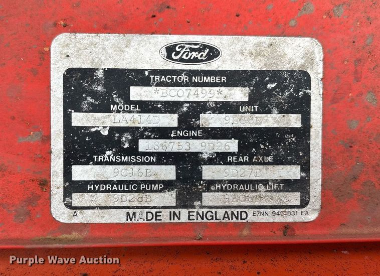 image for item DY0365 Ford 5610 tractor