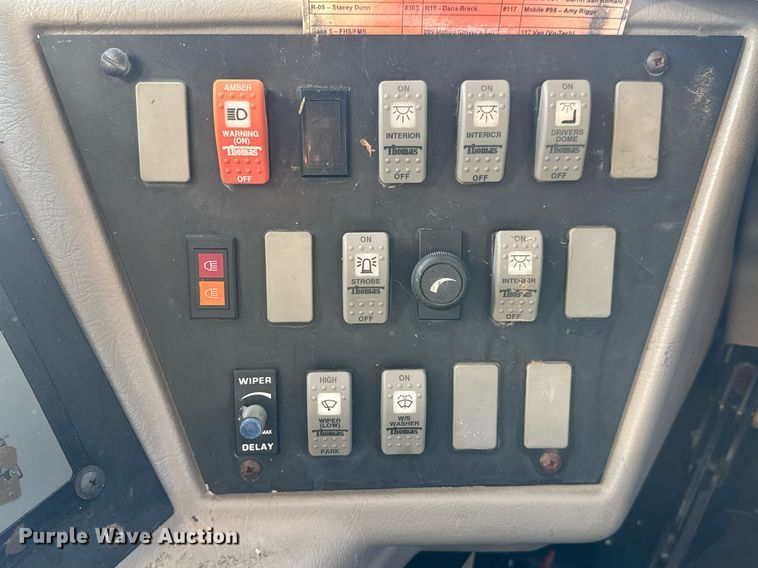 image for item DY0381 2003 Thomas Built school bus