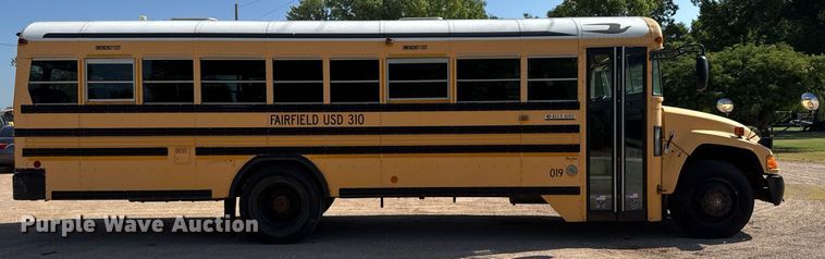 image for item DY0383 2008 Blue Bird BB Conventional school bus