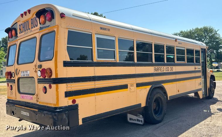 image for item DY0383 2008 Blue Bird BB Conventional school bus
