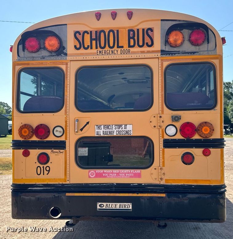 image for item DY0383 2008 Blue Bird BB Conventional school bus