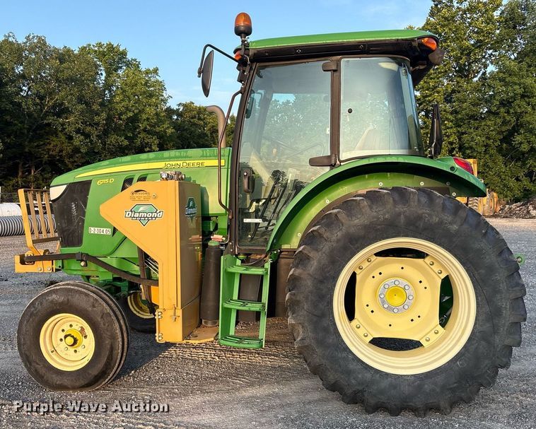 image for item DY0752 2014 John Deere 6115D tractor