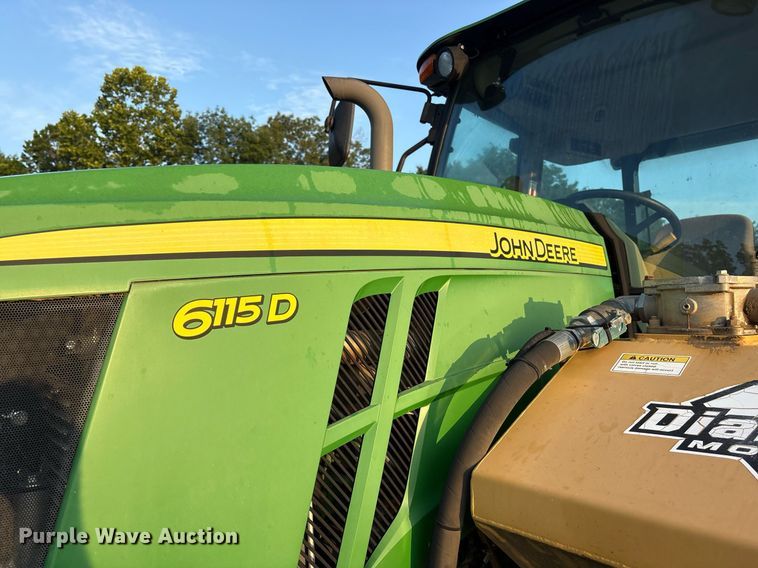 image for item DY0752 2014 John Deere 6115D tractor