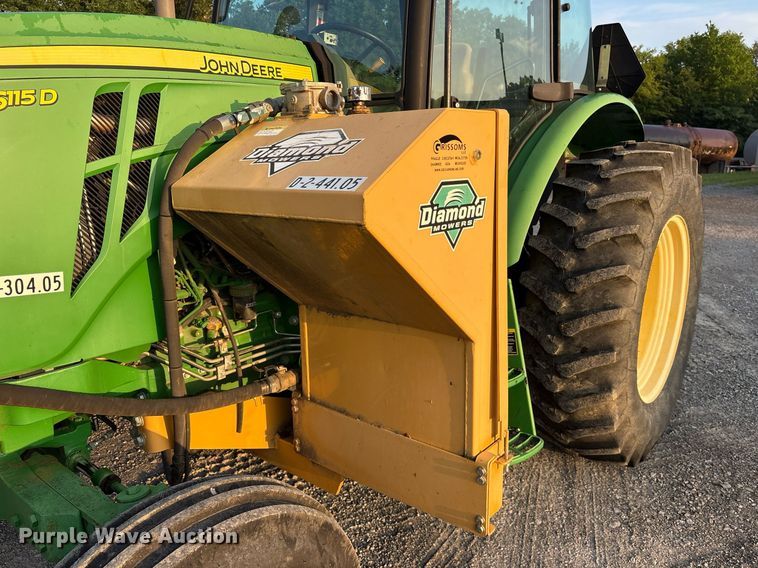 image for item DY0752 2014 John Deere 6115D tractor