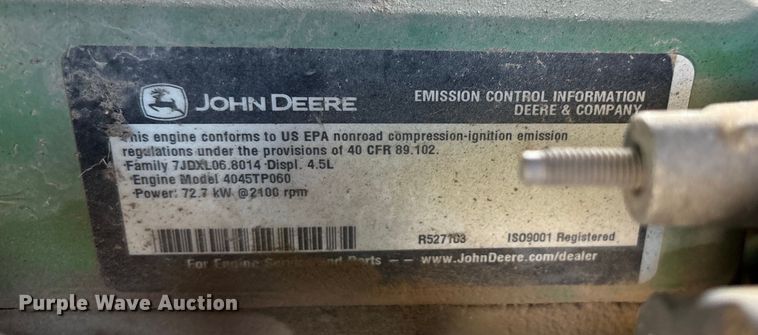 image for item DY0753 2009 John Deere 6100D  tractor