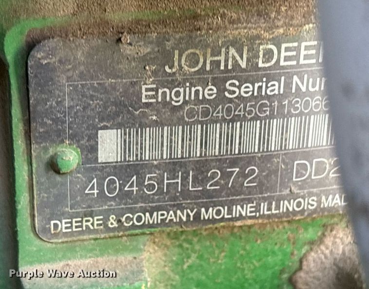 image for item DY0756 2007 John Deere 6415 tractor